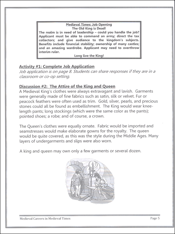 Medieval Careers in Medieval Times Volume 1 Sarah Peterson