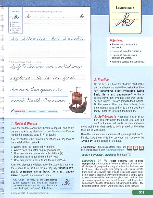 reinforcing cursive grade 4 teacher edition universal handwriting