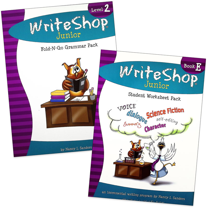 WriteShop Junior Level E Activity Pack