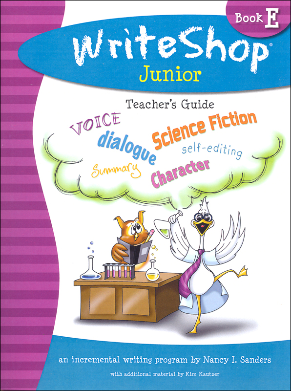 WriteShop Junior Level E Teacher's Guide