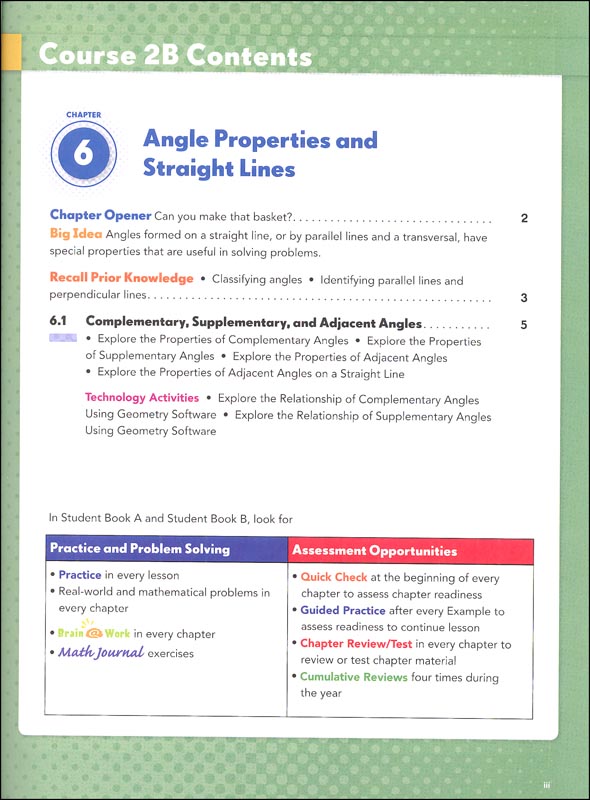 Math in Focus Course 2 Student Book B (Grade 7) Marshall Cavendish