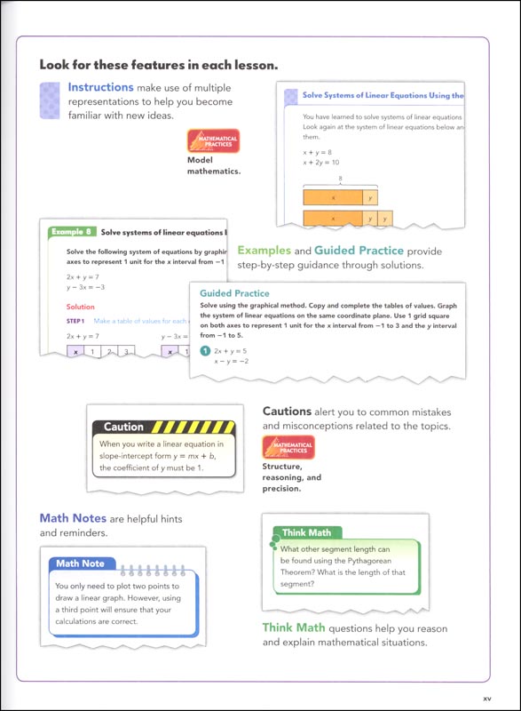 Math In Focus Course 3 Student Book A Grade 8 Marshall Cavendish 9780547560113 Math in focus course 3 student book a grade 8 marshall cavendish 9780547560113