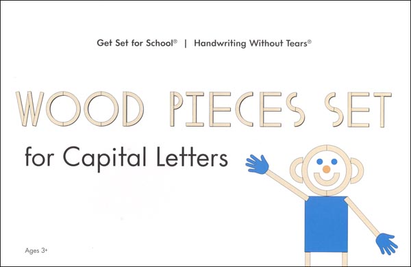 Wood Pieces Set for Capital Letters