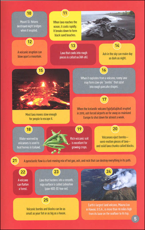 Erupt! 100 Fun Facts About Volcanoes (National Geographic Reader Level ...