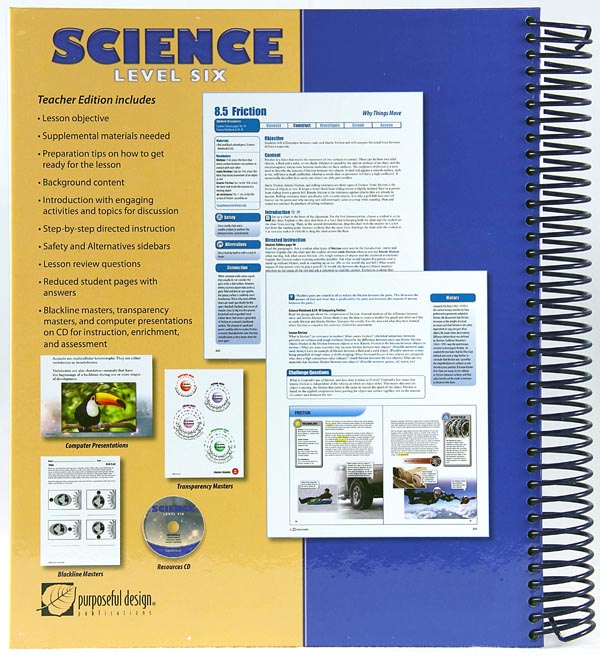 Purposeful Design Science Level 6 Teacher 2nd Edition Association 
