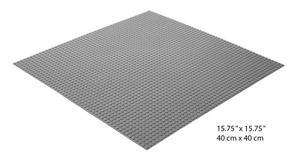 Baseplate (Large 15.75  x 15.75 ) for bricks