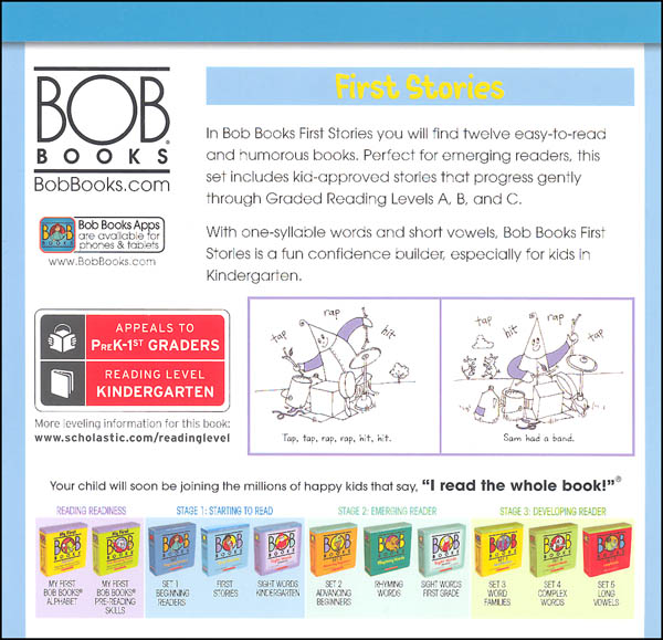 Bob Books Starting to Read (Stage 1) | Scholastic | 9780545734097