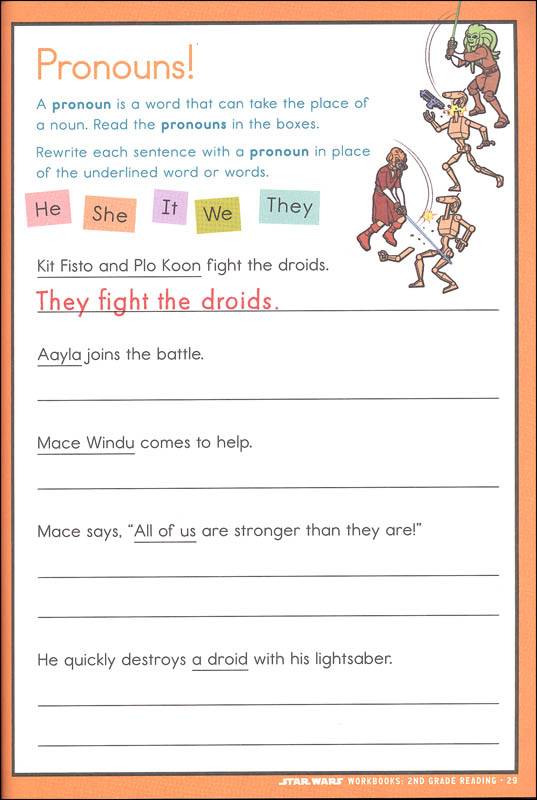 Star Wars Workbook: 2nd Grade Reading Workman Publishing Company 9780761178125 Star Wars Workbook: 2nd Grade Reading Workman Publishing Company 9780761178125