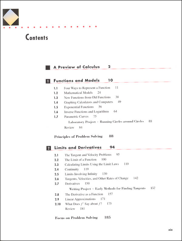 calculus concepts and contexts