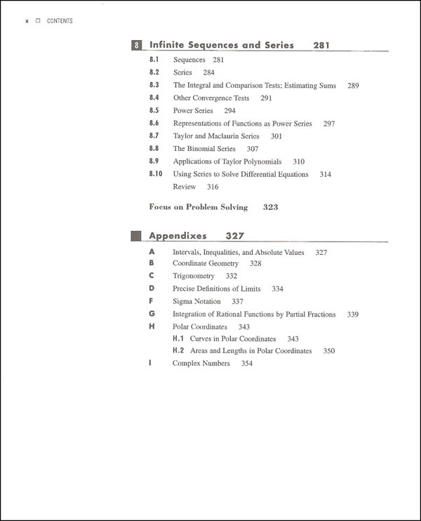 Student Solutions Manual For Stewart's Single Variable Calculus (Used ...