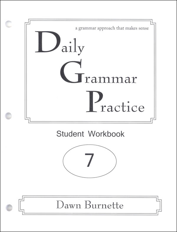 Daily Grammar Practice Student Workbook Grade 7