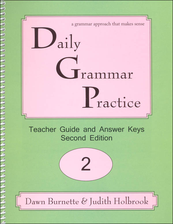 Daily Grammar Practice Teacher Guide Grade 2