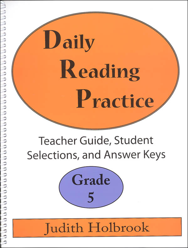 Daily Reading Practice Teacher Guide Grade 5