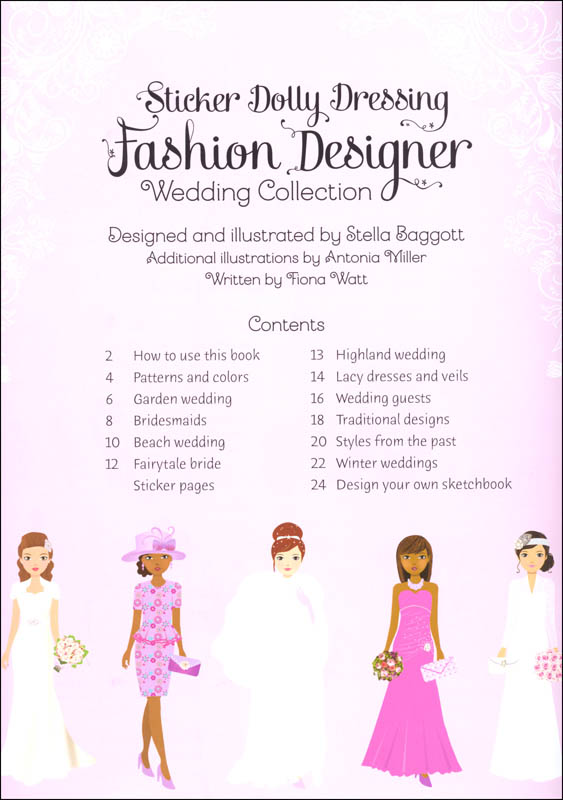 Sticker Dolly Dressing - Fashion Designer Wedding ...