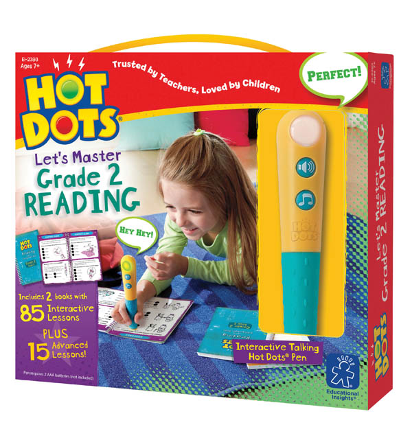 Hot Dots Let's Master Reading Grade 2