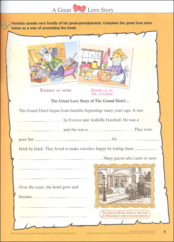 Geronimo Stilton Academy Comprehension Pawbook Level 3 Scholastic Professional Book Divisn