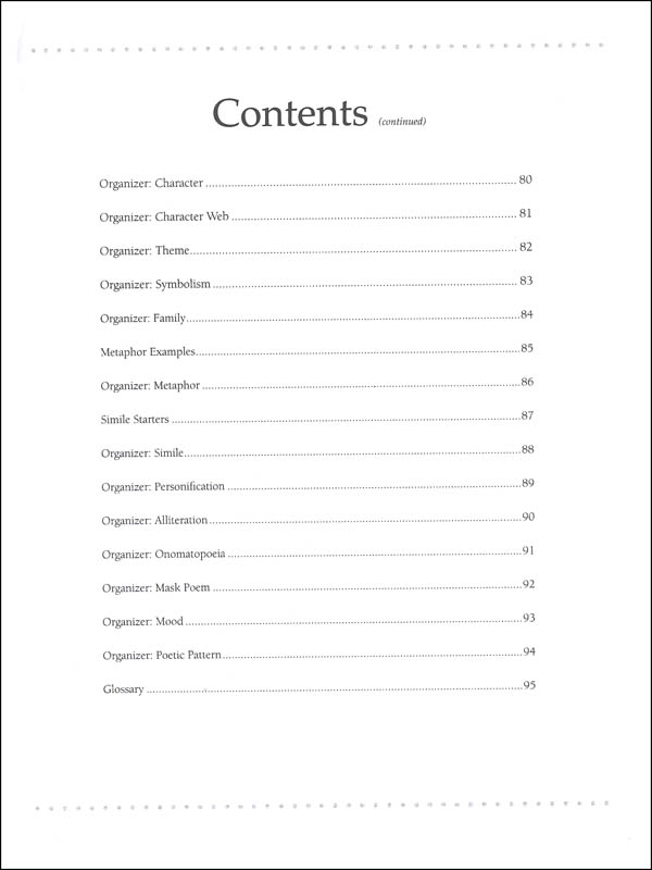 Literary Elements In Poems Quiz