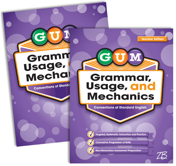 Zaner-Bloser GUM: Grade 6 Home School Bundle - Student Edition/Teacher Edition