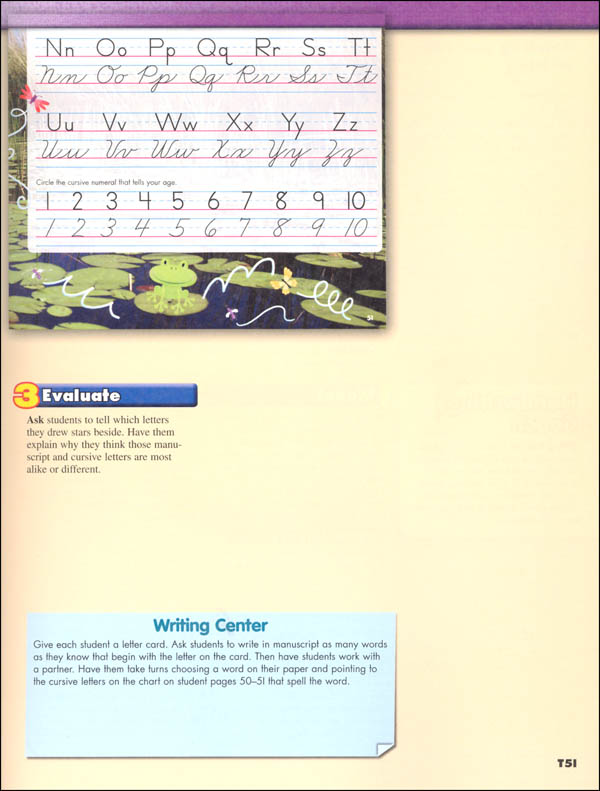 Zaner-Bloser Handwriting Grade 2C Home School Bundle - Student Edition ...