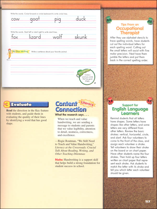 Zaner bloser handwriting grade 2m home school bundle student edition