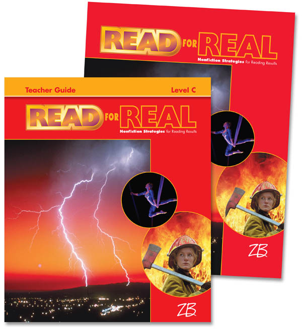 ZanerBloser Read for Real Level C Home School Bundle Student Edition/Teacher Edition Zaner