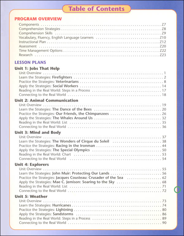 ZanerBloser Read for Real Level C Home School Bundle Student Edition