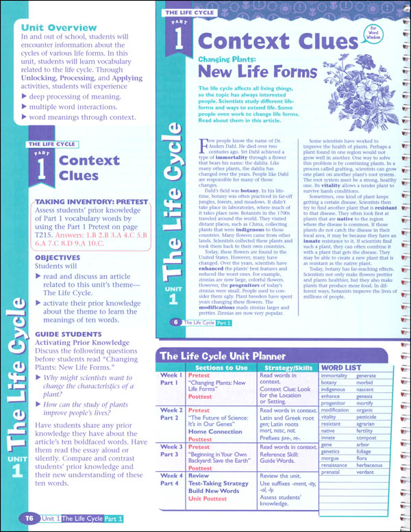 Zaner Bloser Word Wisdom Grade 7 Home School Bundle Student Edition Teacher Edition 2013 Edition Zaner Bloser 9781453118962