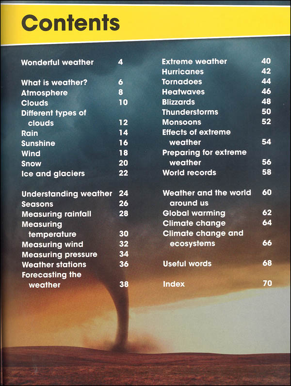 Weather (Collins Fascinating Facts) Collins 9780008169213