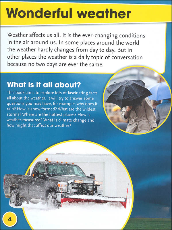 Weather (Collins Fascinating Facts) Collins 9780008169213