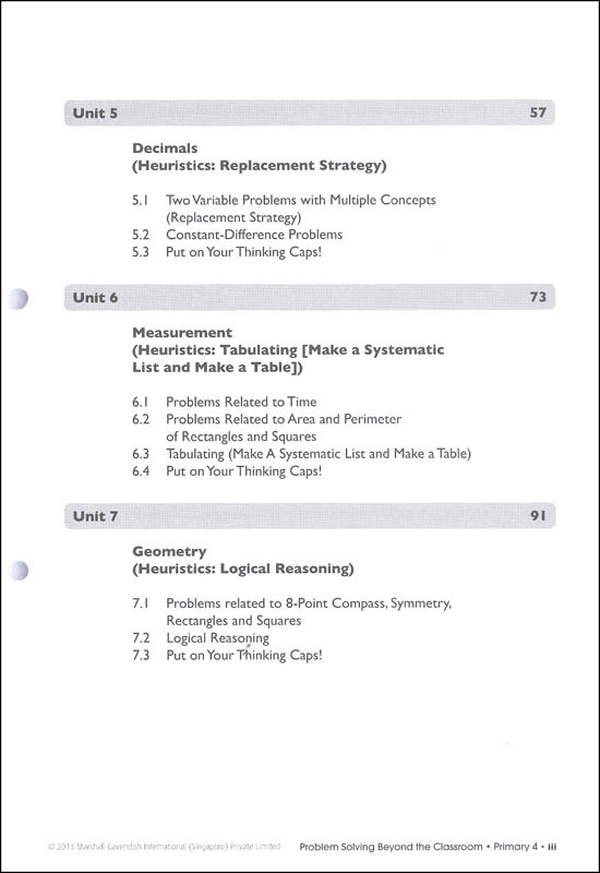 problem solving beyond the classroom primary 4