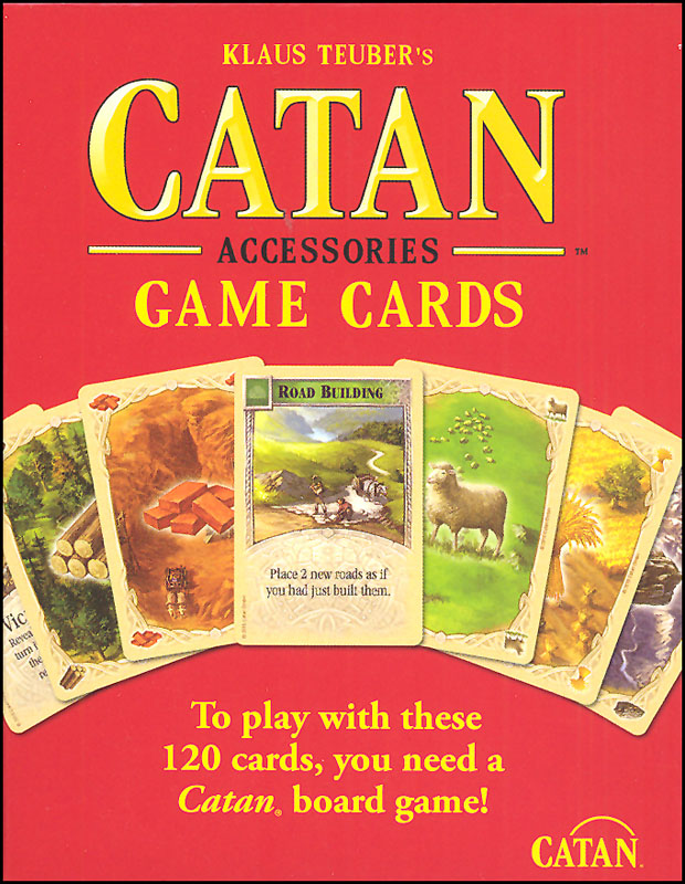 Catan Extra/Replacement Game Pieces Complete Set of 'Wool' Resource Cards 