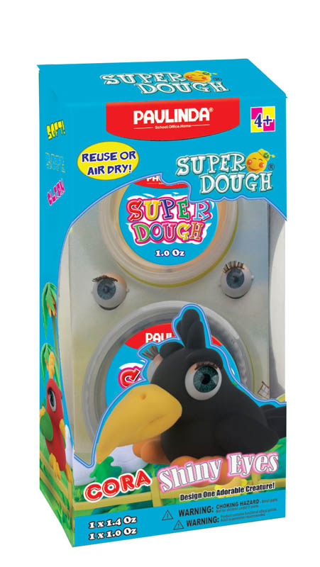 Super Dough Shiny Eyes Assorted Designs | Paulinda