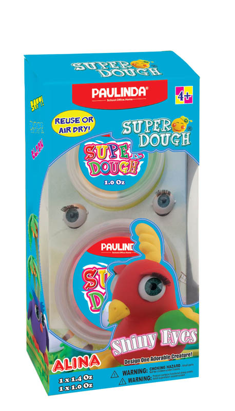 Super Dough Shiny Eyes Assorted Designs | Paulinda