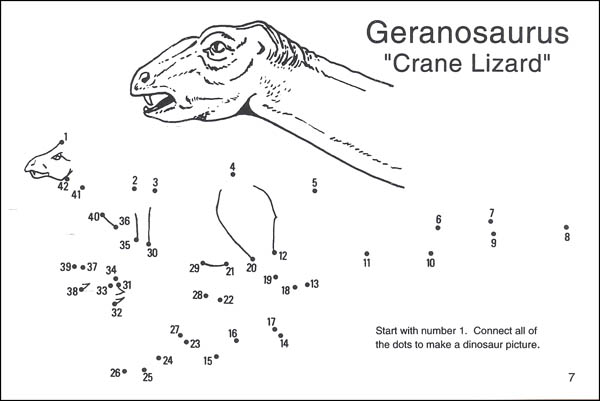 usborne dot to dot dinosaurs