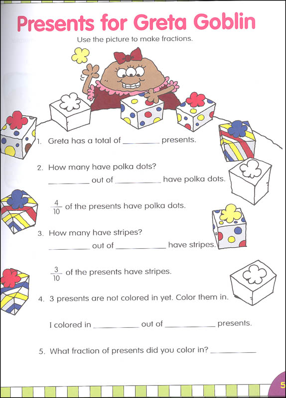 fraction activities grade 3 flash skills flash kids 9781411434677