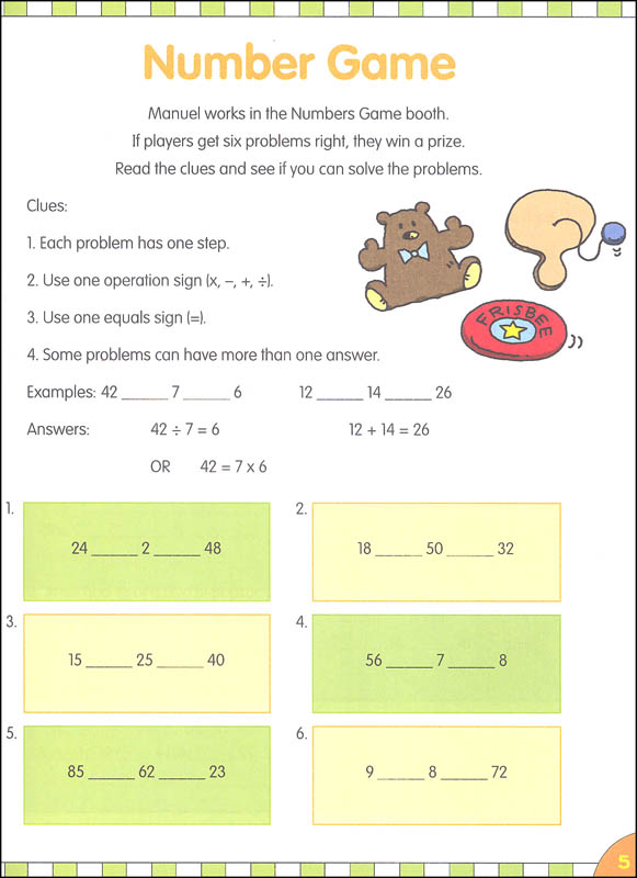 math problem solving examples for grade 4