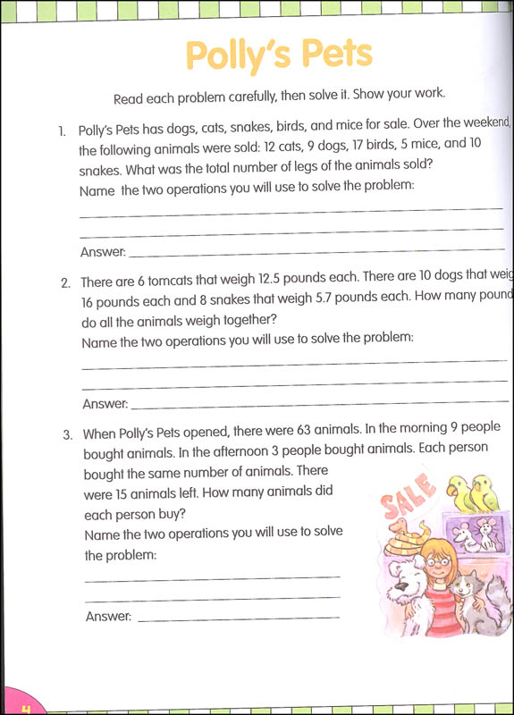 problem solving grade 5 pdf