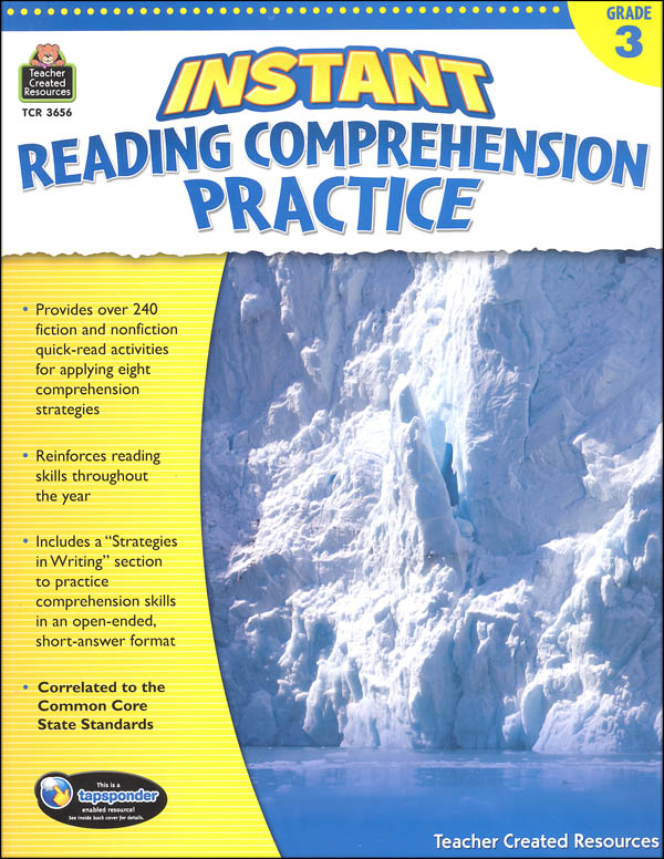 Instant Reading Comprehension Practice - Grade 3 | Teacher ...