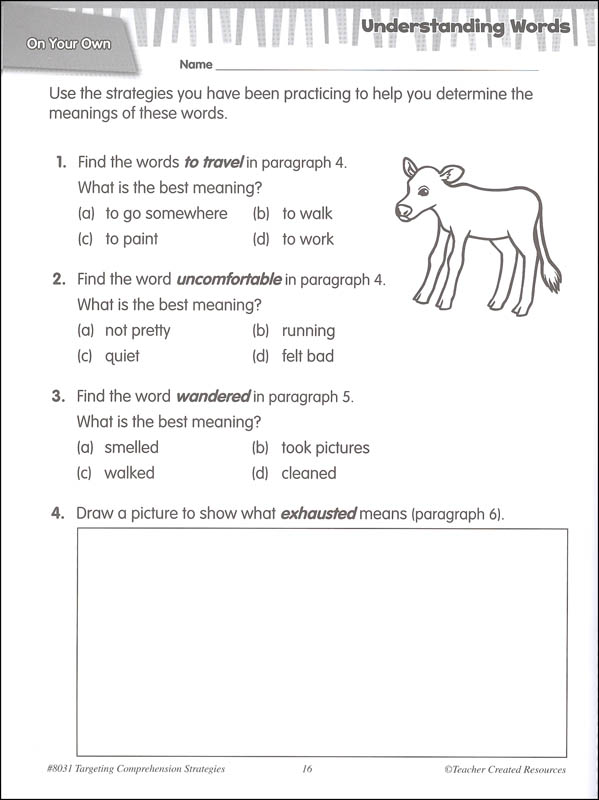 Targeting Comprehension Strategies for the Common Core Grade 2