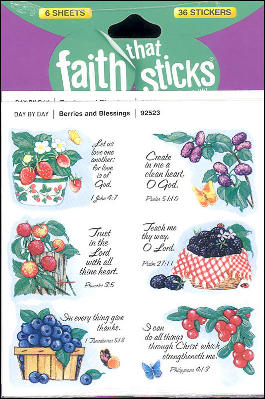 Berries and Blessings Stickers (Faith That Sticks)