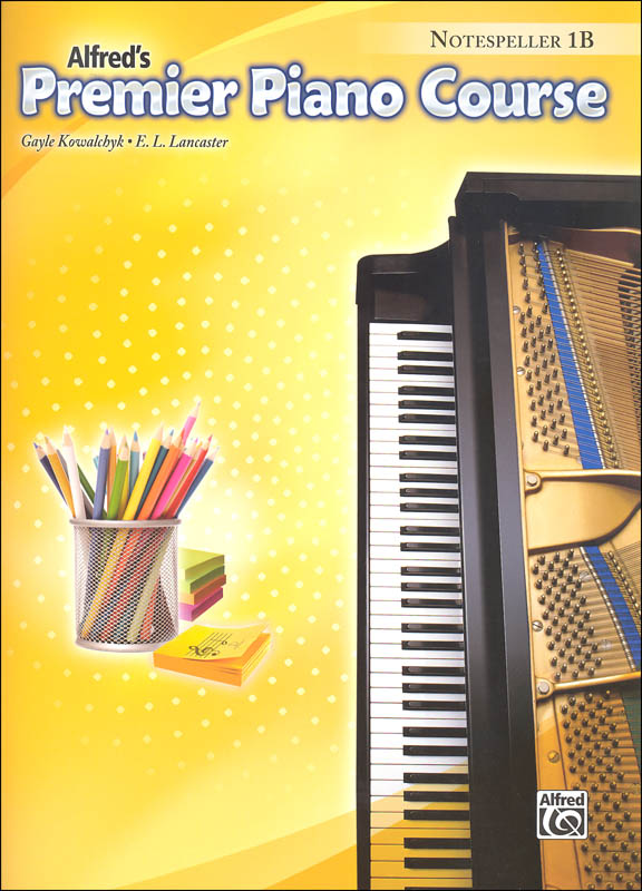 Alfred's Premier Piano Course Notespeller Level 1B