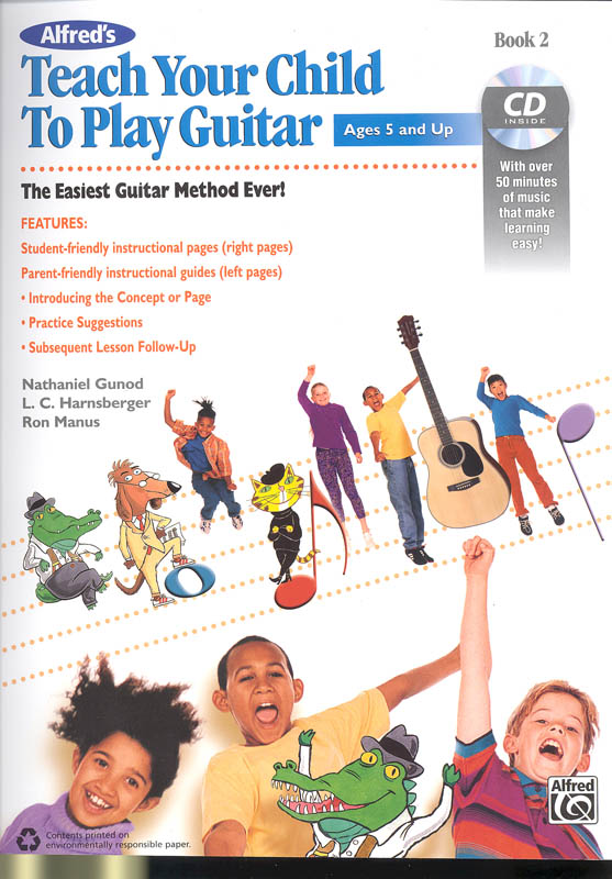 Alfred's Teach Your Child to Play Guitar Book 2 & CD