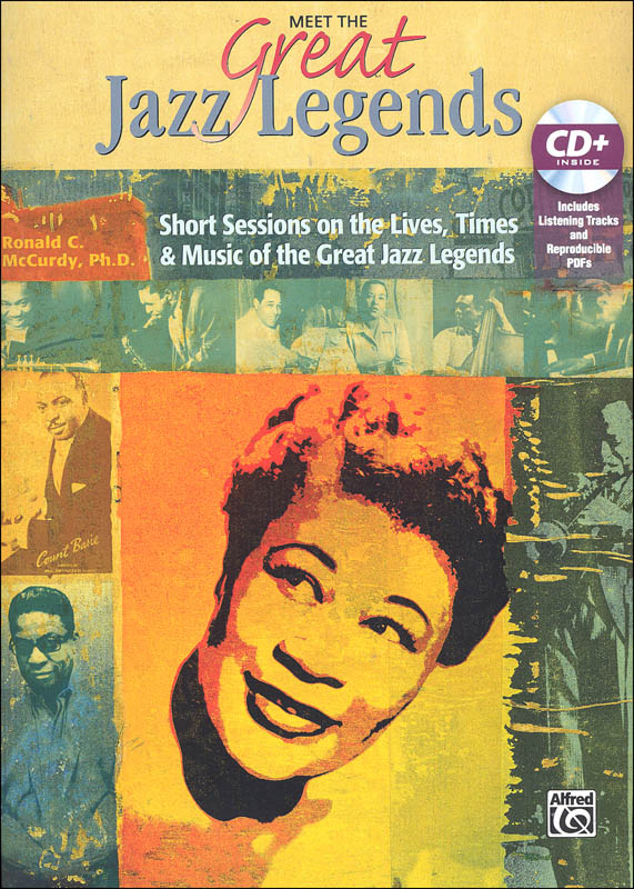 Meet the Great Jazz Legends Book & CD