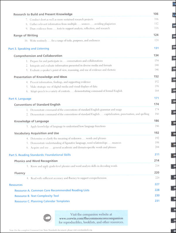 Common core companion standards decoded grades 3 5 corwin press