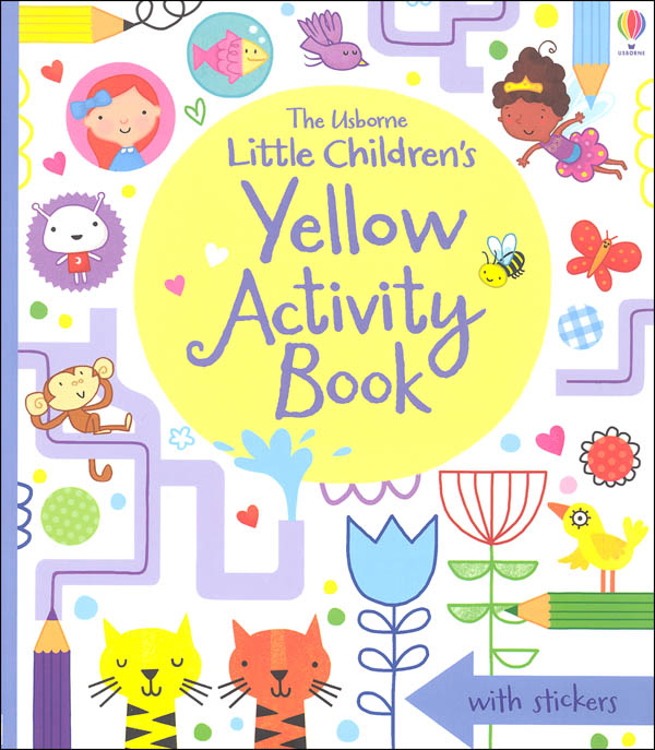 Little Children's Yellow Activity Book | EDC / Usborne | 9780794534714