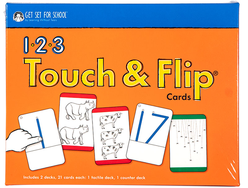 1-2-3 Touch & Flip Cards