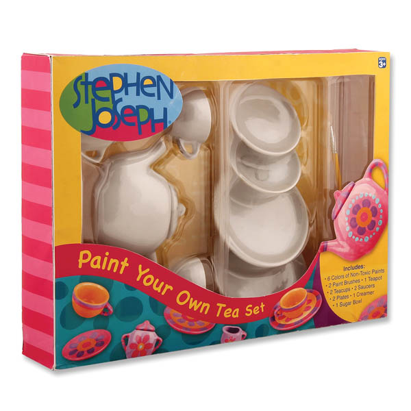 paint a tea set