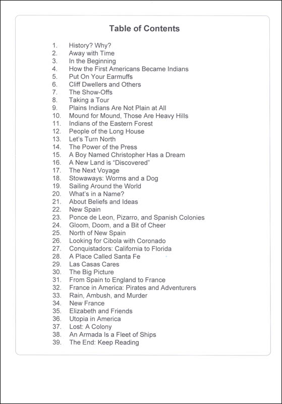 History of US Binder Builder Book 1 First Americans Printed A