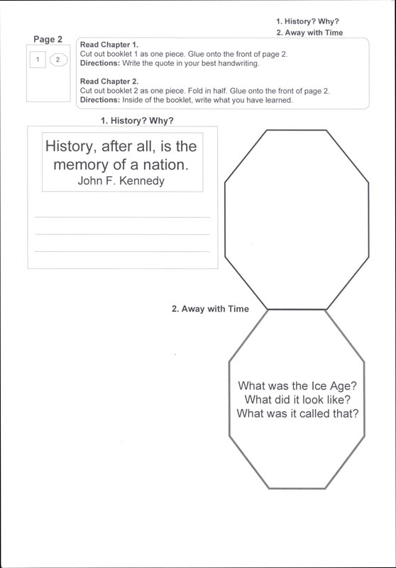 History of US Binder Builder Book 1 First Americans Printed A