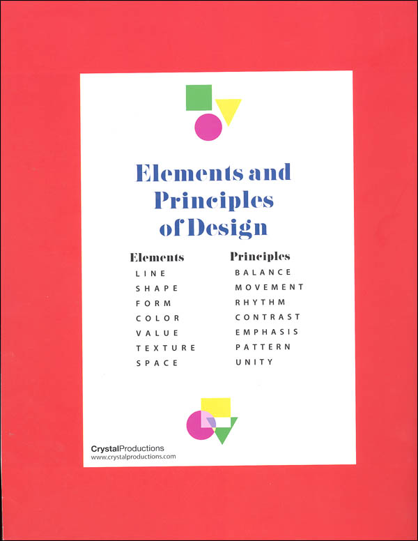 Elements and Principles of Design Student Guide with Activities ...